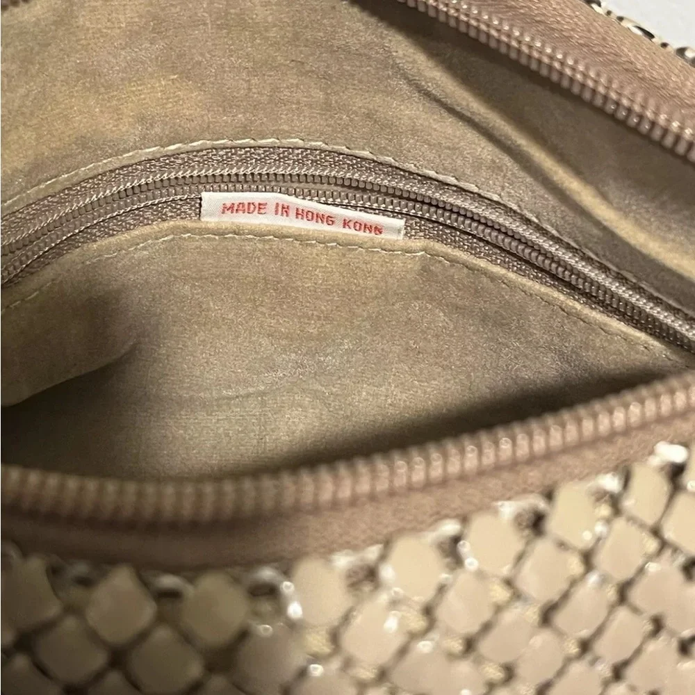 Vintage beige mesh